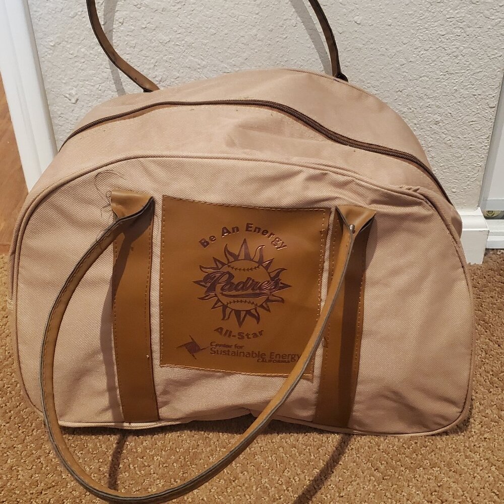 Padres All Star Brown Sustainable Energy California Brown Duffle Baseball bag